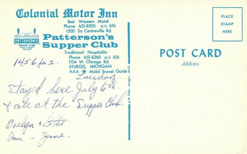 Colonial Motor Inn (Country Hearth Inn and Suites) - Old Postcard (newer photo)